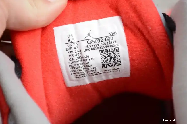 Bmlin shoes Jordan 3 Air Red Cement CK5692-600 0524